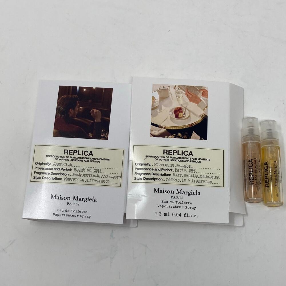 Replica Fragrance Lot of 4 Jazz Club X 2 Afternoon Delight By The Fireplace